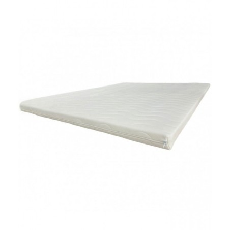 Topper Romesa 5 cm 180x200 - Burete densitate 18kg /mc husa matlasata triplustrat detasabila cu fermoar | Romesa